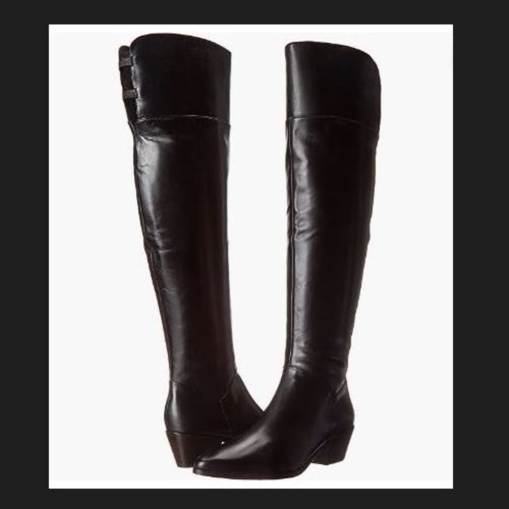 Elie Tahari Women's Pompeii Slouch Tall Boots Black